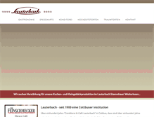 Tablet Screenshot of lauterbach-cottbus.de